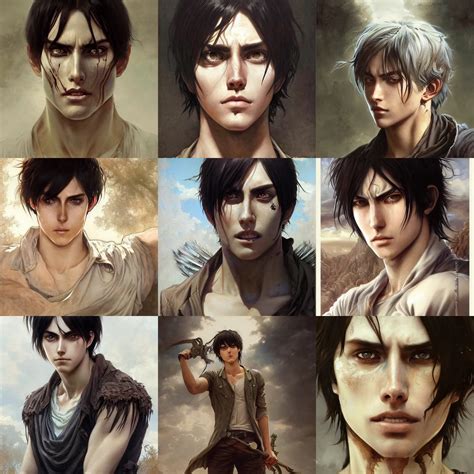 eren yeager art|eren yeager realistic.